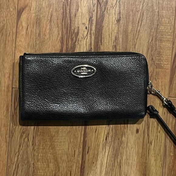Coach Black Wallet-purses - Picture 1 of 5